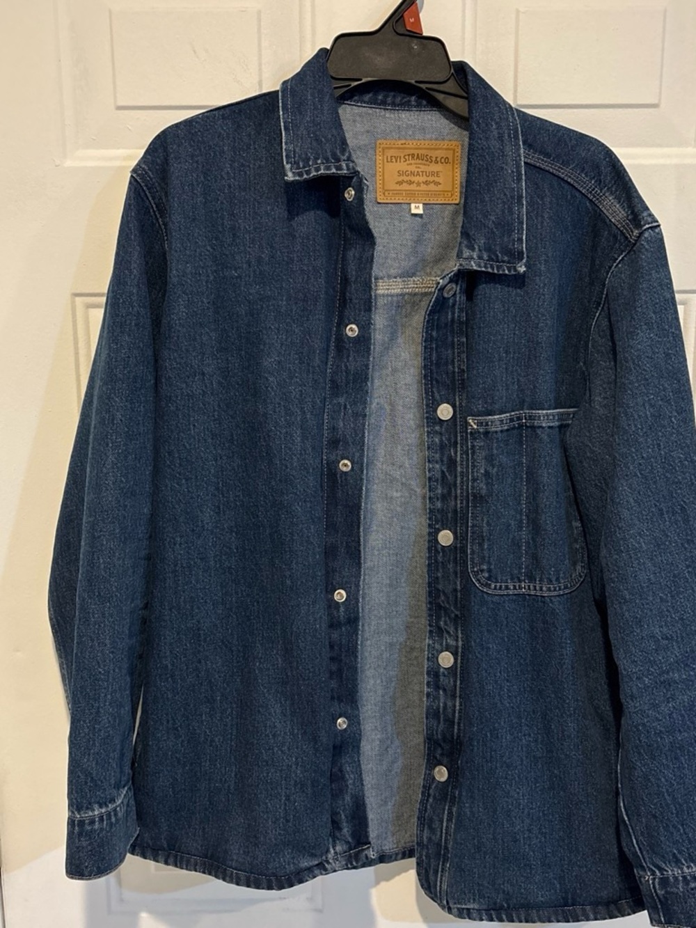 Levi's Dark Blue Denim Shirt Jacket